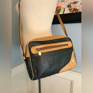 Vintage 80s Mark Cross Shoulder Crossbody Bag